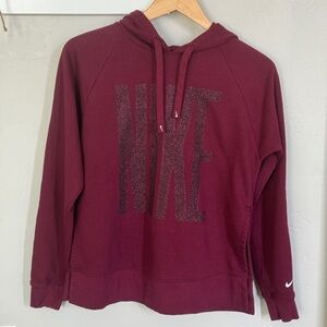 Nike Hoodie Maroon NWOT Women’s XS Oversized